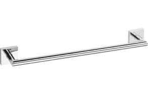 X-SQUARE Towel Rail Holder 650mm, chrome (655x65 mm)