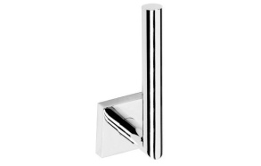 X-SQUARE Spare Toilet Paper Holder, chrome (55x165x65 mm)