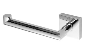 X-SQUARE Toilet Paper Holder, 180x55x70 mm, left, chrome