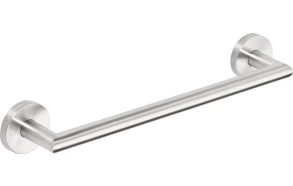 X-STEEL Towel Rail Holder 355mm, brushed stainless steel (355x65 mm)