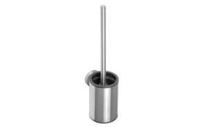 X-STEEL Toilet Brush/Holder, matt stainless steel (420x130x110 mm)