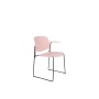 Käetugedega tool Stacks Pink