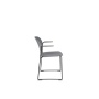 Käetugedega tool Stacks Grey