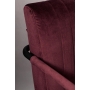 käetugedega tool Stitched Velvet, Plum