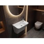 PRIMO ceramic washbasin 50x28cm, white