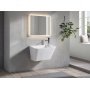 PRIMO ceramic washbasin 50x28cm, white