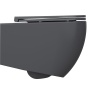 Rimless seina wc pott Infinity 36.5x53 cm, matt antratsiit