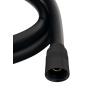 SOFTFLEX plast dušivoolik 150 cm, matt must