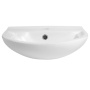 SPIRAL ceramic washbasin 43x35cm, white