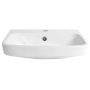 VIBRANT ceramic washbasin 46x33cm, white