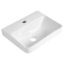 VIBRANT ceramic washbasin 36x30cm, white