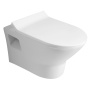 rimless seina wc pott Imogen 36x50 cm, valge