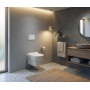 rimless seina wc pott Imogen 36x50 cm, valge