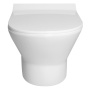 rimless seina wc pott Imogen 36x50 cm, valge