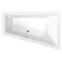 massaaživann  TRIANGL R  180x120x50cm,  Attraction Hydro-Air,  kroom