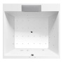 massaaživann  CAME FALLS  175x175x50cm,  Active Hydro-Air,  kroom