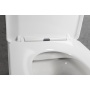soft close wc iste Leon, valge