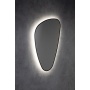 LED peegel Elena 20W, 68x96 cm, matt must
