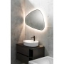 LED peegel Elena 20W, 68x96 cm, matt must