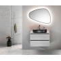 LED peegel Elena 20W, 68x96 cm, matt must