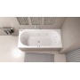 massaaživann  ASTRA B  165x75x48cm,  Active Hydro-Air,  kroom