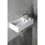 valamu Minos 40x22 cm, valge, parem