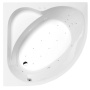 massaaživann  SIRIUS  130x130x43cm,  Attraction Hydro-Air,  kroom