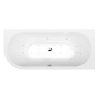 massaaživann  VIVA R  175x80x47cm,  Attraction Hydro-Air,  kroom