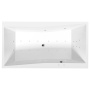 massaaživann  QUEST  180x100x49cm,  Attraction Hydro-Air,  kroom