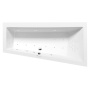 massaaživann  ANDRA R  170x90x45cm,  Highline Hydro-Air,  kroom