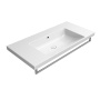 valamu 100x50cm,  NORM ilma segistiavata,  valge Extraglaze
