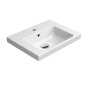 keraamiline valamu NORM 50x40 cm, valge ExtraGlaze