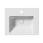 keraamiline valamu NORM 50x40 cm, valge ExtraGlaze