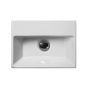 valamu NORM 35x26cm,  ilma segistiavata,  valge ExtraGlaze