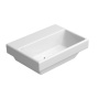 valamu NORM 35x26cm,  ilma segistiavata,  valge ExtraGlaze