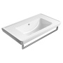 valamu CLASSIC 90x50cm,  ilma segistiavata,  valge ExtraGlaze