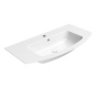 valamu PURA SLIM 102x52cm,  valge ExtraGlaze