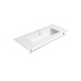 valamu PURA SLIM 102x46cm,  valge ExtraGlaze