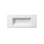 valamu PURA SLIM 102x46cm,  valge ExtraGlaze