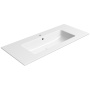valamu PURA SLIM 102x46cm,  valge ExtraGlaze