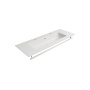valamu PURA SLIM 122x46cm,  valge matt