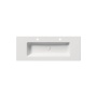 valamu PURA SLIM 122x46cm,  valge matt