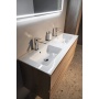 valamu PURA SLIM 122x46cm,  valge ExtraGlaze