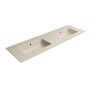 valamu PURA SLIM 142x46cm,  ilma segistiavata,  creta matt