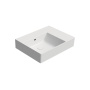 valamu KUBE X 60x47cm,  R,  ilma segistiavata, valge matt