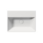 valamu KUBE X 50x37cm,  ilma segistiavata,  valge matt