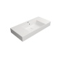 valamu KUBE X 100x47cm valge matt