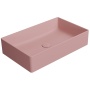 valamu töötasapinnale KUBE X 60x37cm,  blush matt