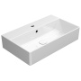 valamu KUBE X 60x37 cm, valge ExtraGlaze