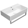 valamu KUBE X 60x37 cm, valge ExtraGlaze